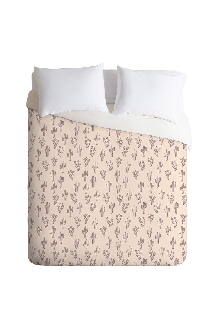 Cactus Mauve Duvet Set