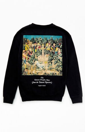 x Pacsun Kids Unicorn Purifies Crewneck Sweatshirt image number 1