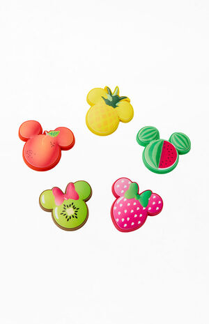 5 Pack Mickey Mouse Fruit Jibbitz Charms image number 1