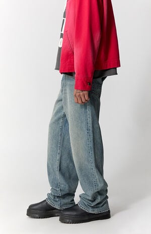 Dylan Baggy Jeans Clean Medium Blue image number 3