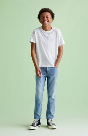 Medium Indigo '90s Straight Leg Jeans image number 2