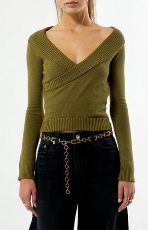 Kirsten Wrap Sweater image number 3