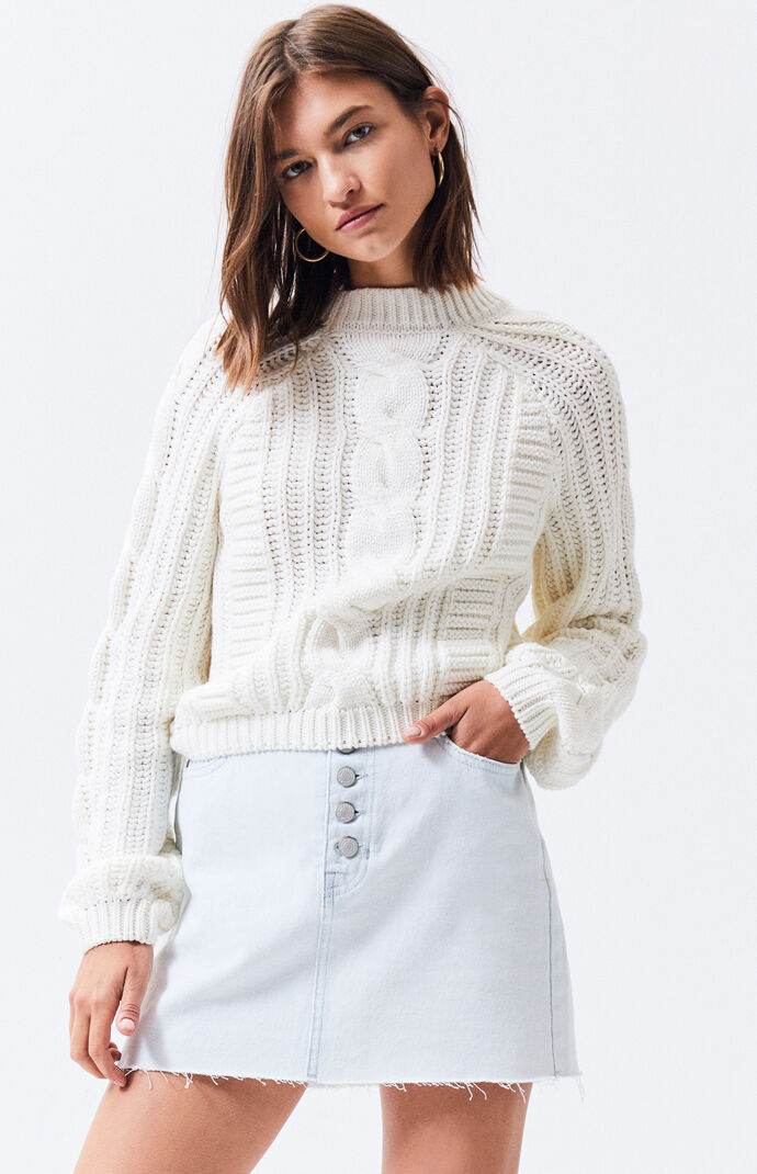 Nixie Cable Stitch Sweater