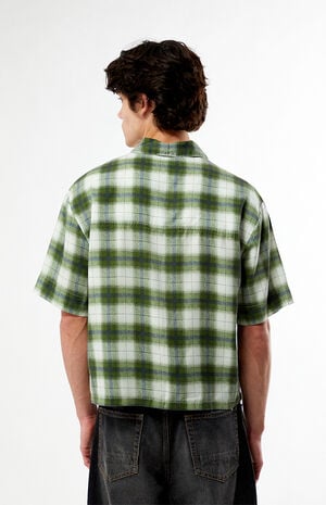Dirt Green Woven Camp Shirt&nbsp; image number 5