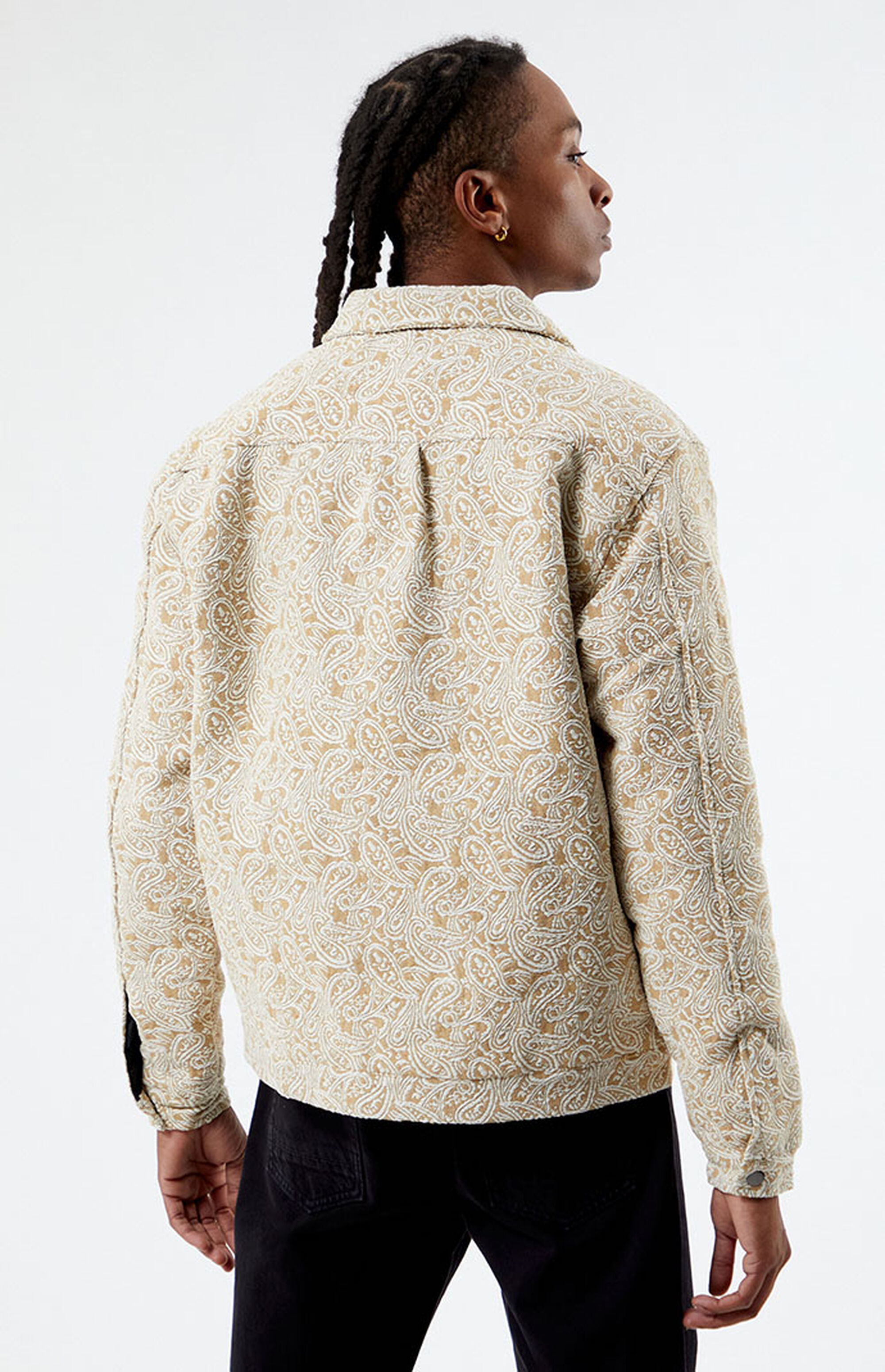 Pacsun Luxe Jacquard Gas Jacket | Pacsun