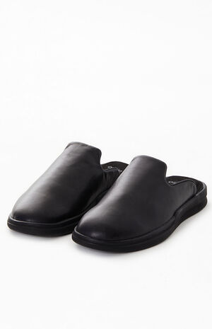 Pelli Smooth Leather Slide-On Shoes image number 2