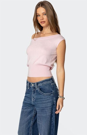 Michaela Off Shoulder Knit Top image number 3