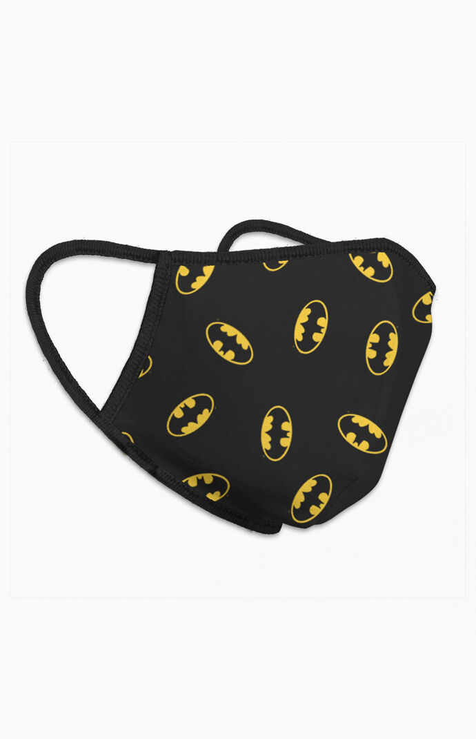 Tossed Bats Batman Face Mask