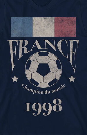 Kids Team Gear Vintage France 1998 Champions T-Shirt image number 2