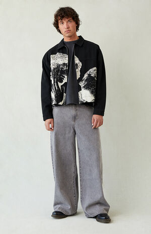 Ryder Ultra Baggy Jeans Gray image number 7