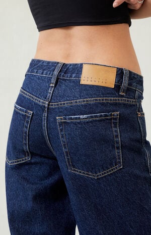 Casey Low Rise Baggy Jeans Dark Indigo image number 5
