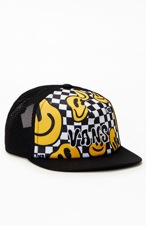 Kids Vans Retro Unstructured Trucker Hat image number 1