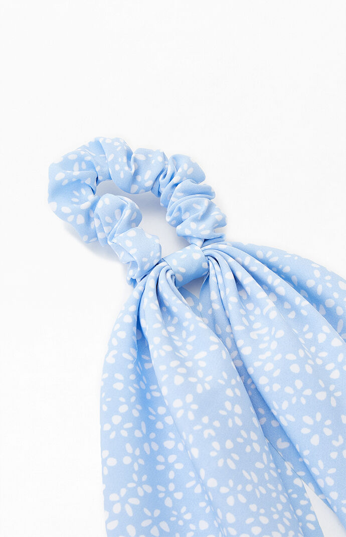Floral Flowy Scrunchie
