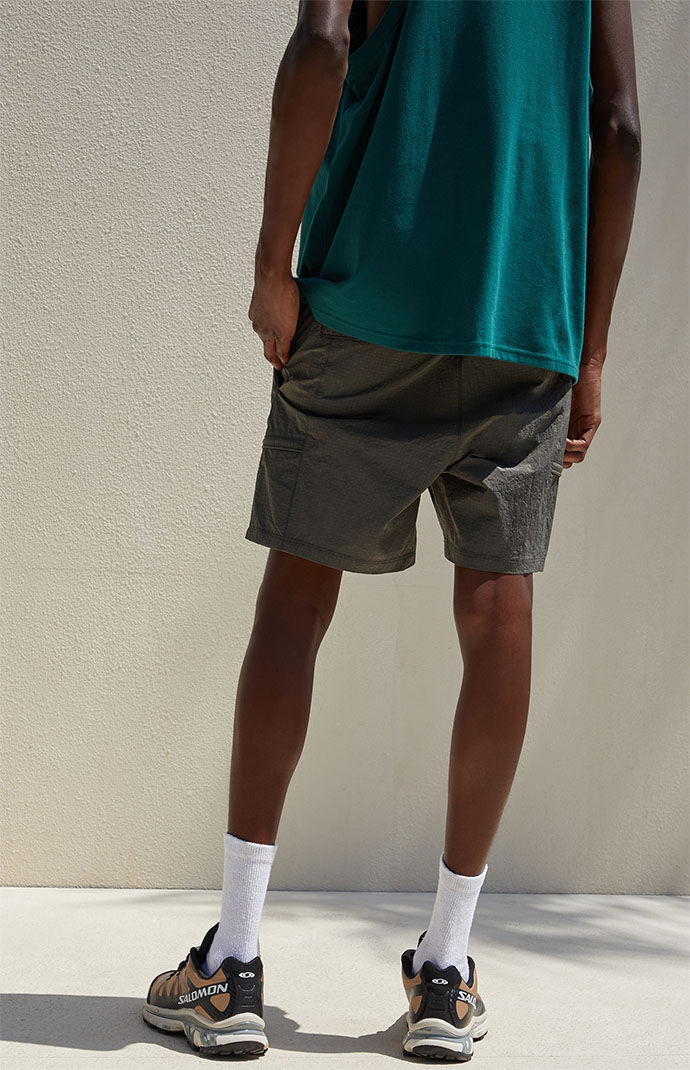 Grey nylon shorts cheap
