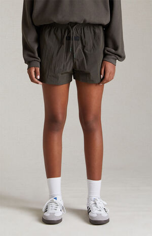 Essentials Ink Crinkle Nylon Running Shorts image number 2