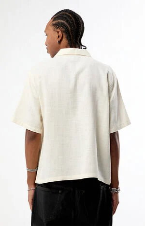 Cream Dean Camp Shirt image number 4