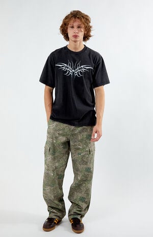 Cyber Wing Oversized T-Shirt image number 5