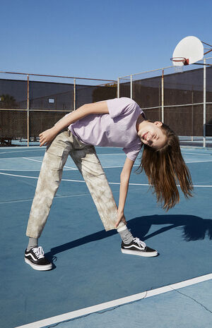 Elastic Waist Cargo Pants image number 1