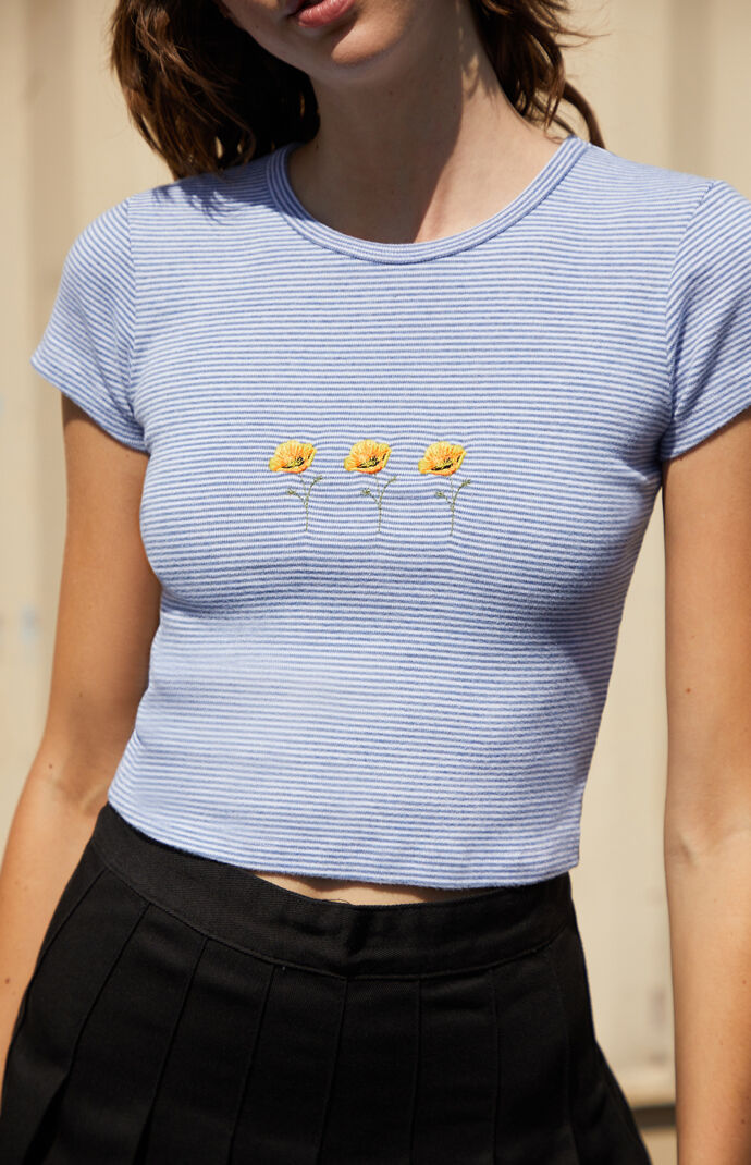 Ashlyn Poppy Crop Top