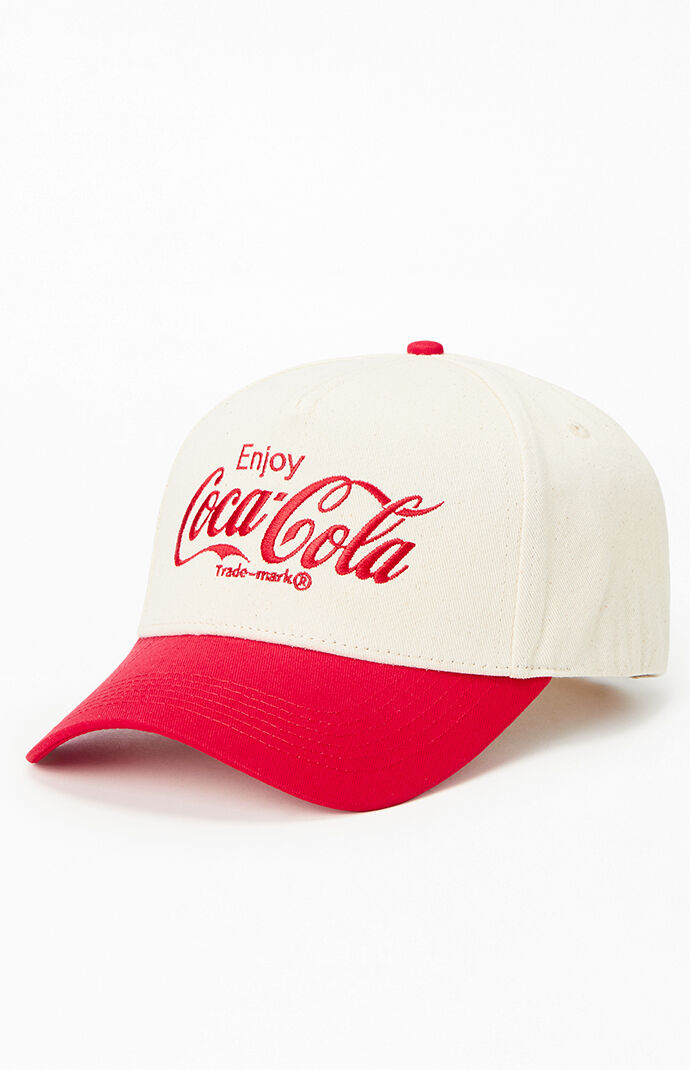 Coca Cola By PacSun Colorblock Coke Twill Snapback Hat PacSun