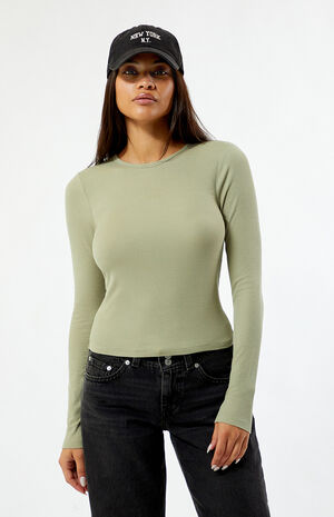 Queen Long Sleeve Cropped T-Shirt image number 1