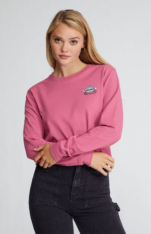 Deep Root Long Sleeve BFF Crop T-Shirt image number 1