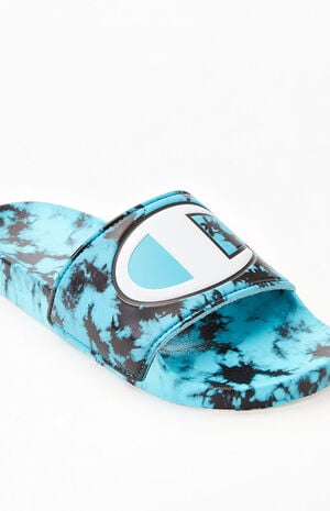 Women's Teal IPO Mystic Slide Sandals image number 6
