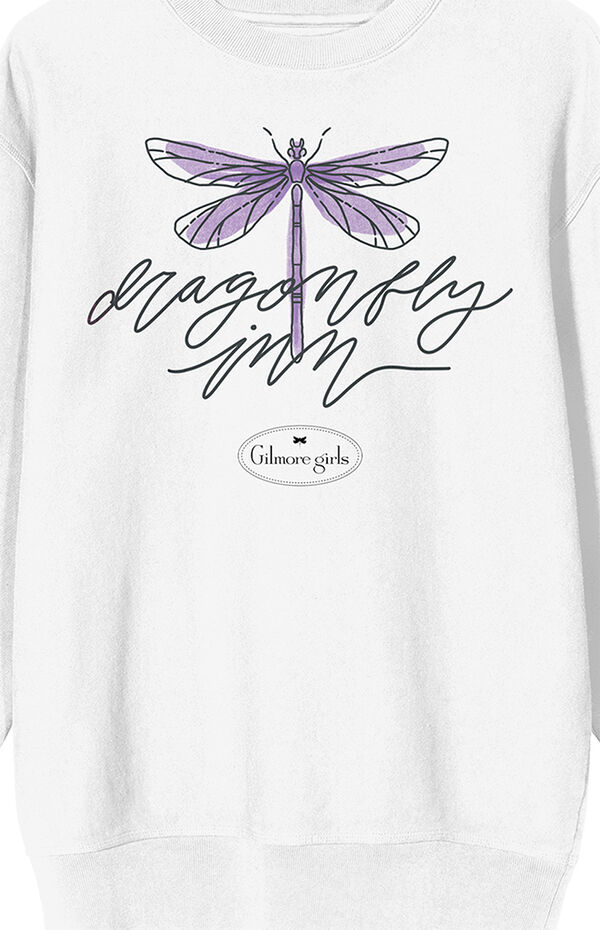 Gilmore Girls Dragonfly Crew Neck Sweatshirt