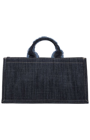 Bling Buddha East West Jean Tote Bag image number 4