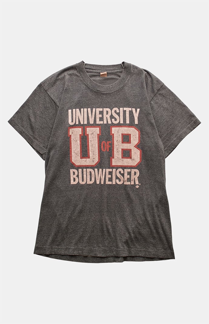 PS VINTAGE '90s University of Budweiser Graphic T-Shirt