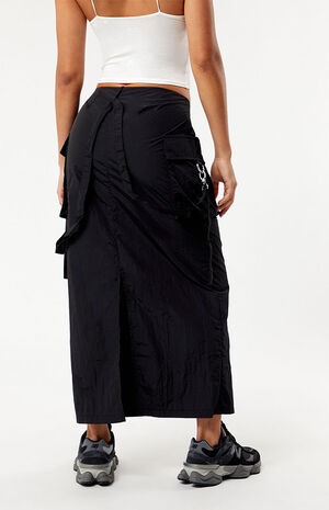 Aura Parachute Midi Skirt image number 4