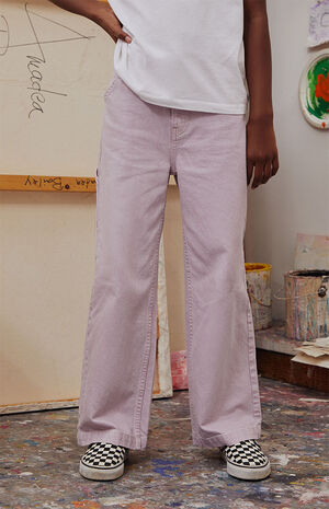 Eco Purple Boyfriend Carpenter Jeans image number 2