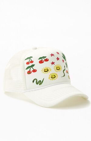 Art Doodles Trucker Hat image number 1