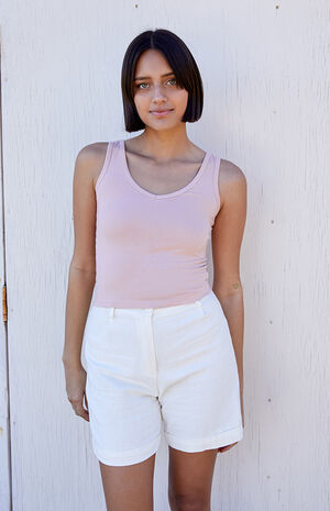 Pink Beyonca Tank Top image number 1