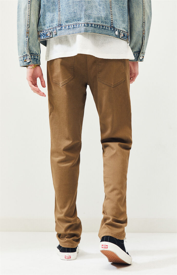 Brown Chopper Jeans
