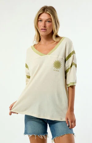 Team Beach Short Sleeve Oversized T-Shirt image number 1