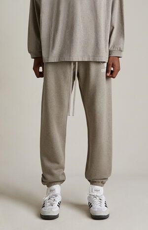 Heather Grey University Fleece Sweatpants image number 3