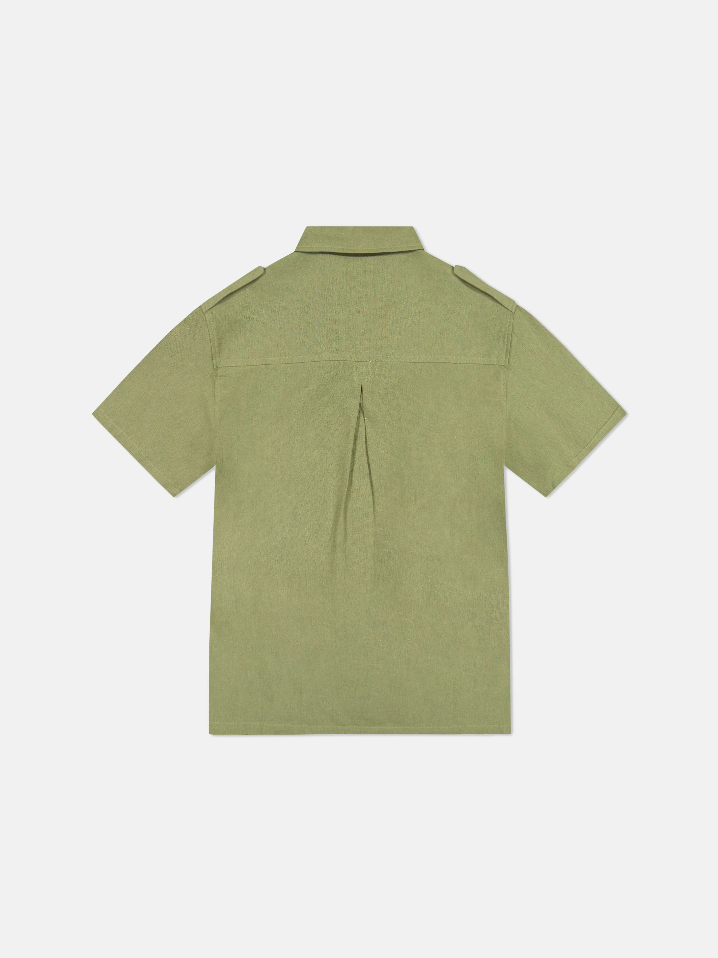 WeSC Olive Safari Camp Shirt