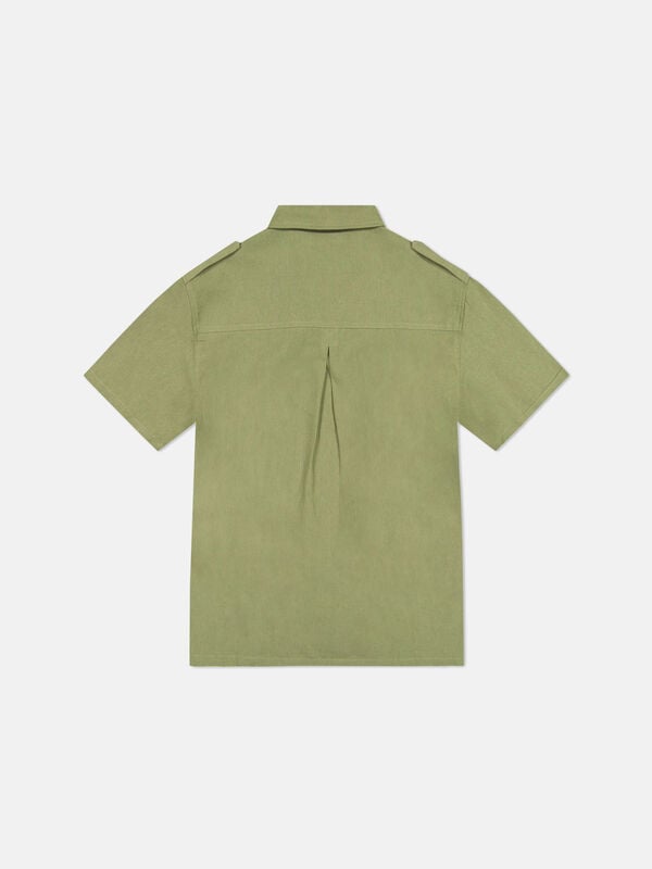WeSC America Inc Olive Safari Camp Shirt