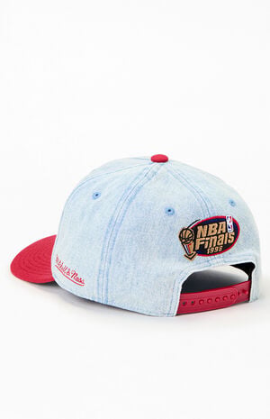 NBA Chicago Bulls Champions Deadstock Jean Snapback Hat image number 3
