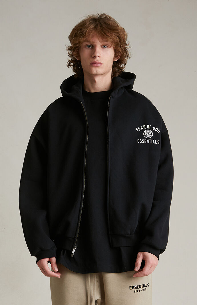 Fear of God Essentials FW21 Vintage Hoodie x Union LA 'Black