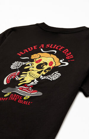 Kids Pizza Skull T-Shirt image number 4