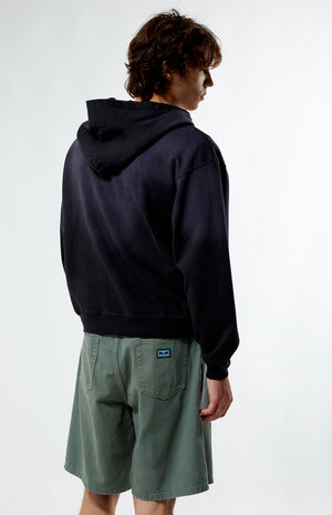 Heavyweight Spray Full Zip Hoodie Heavyweight Spray Full Zip Hoodie image number 4