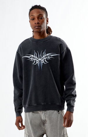 Cyber Wings Crew Neck Sweatshirt