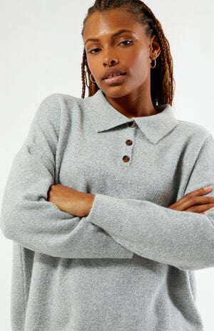 Jesse Knit Polo Sweater image number 4