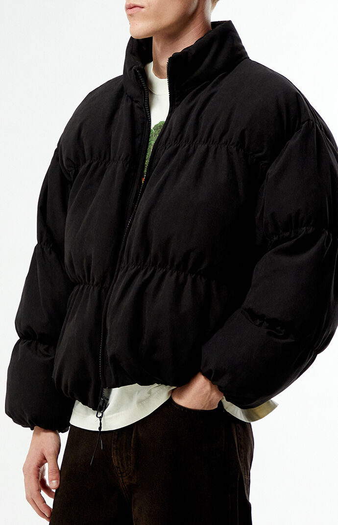 Pacsun Black 83 Channel Puffer Jacket