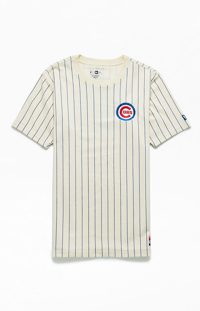 Cubs striped jersey best sale