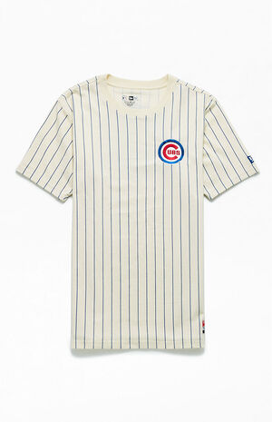 New Era Chicago Cubs Pinstripe T-Shirt