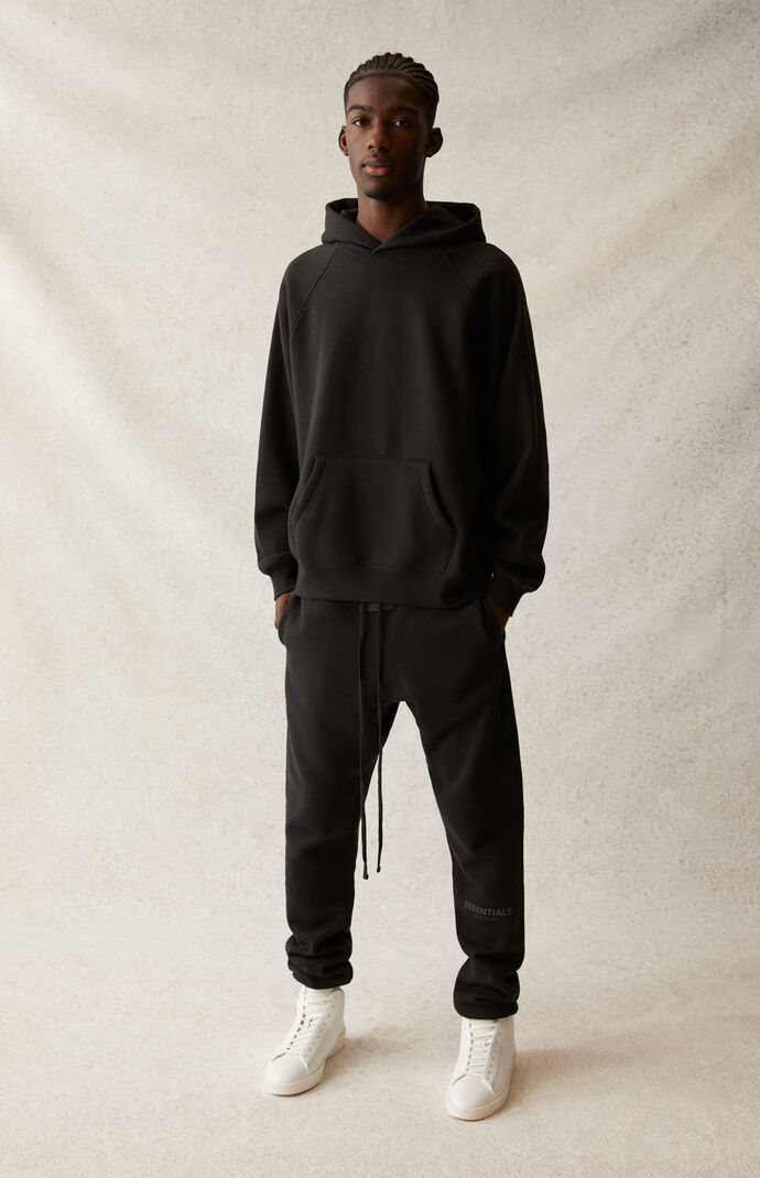 fear of god black hoodie