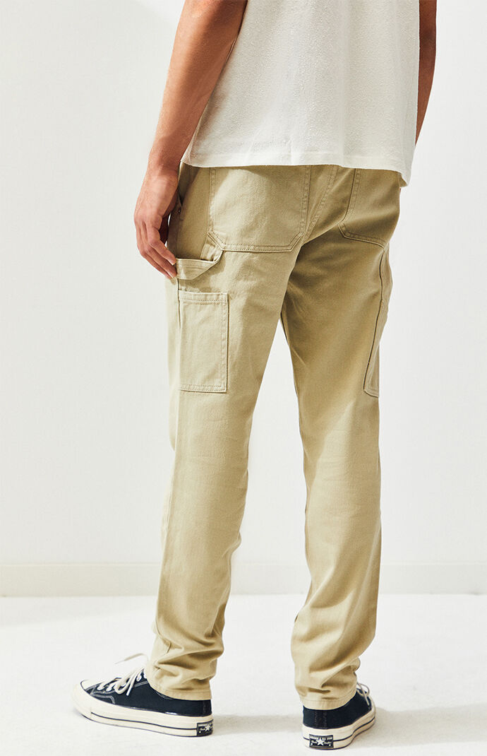 Workwear Brown Slim Fit Carpenter Jeans | PacSun